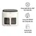 Nồi Chiên Không Dầu Magic Eco AC-164 8 Lít 0