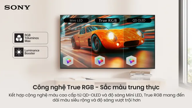 Google TiVi True RGB Sony 75 Inch BRAVIA 7 II K-75XR70M2 10