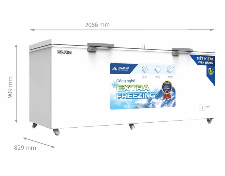 Tủ Đông Hòa Phát 783 Lít HPF AD6783