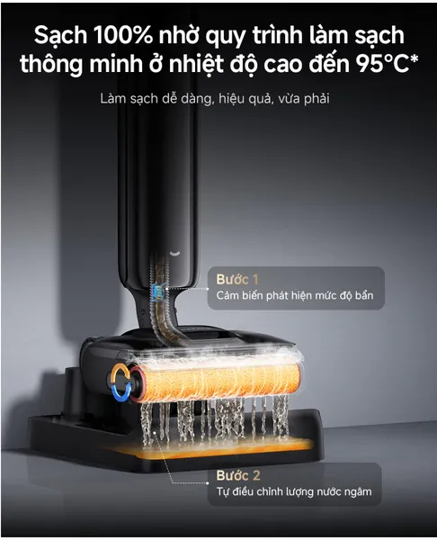 Máy Hút Bụi Lau Nhà Cầm Tay Dreame H16 FlexReach