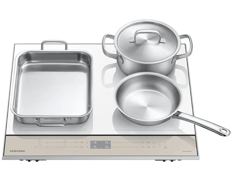 Bếp Từ Samsung Bespoke NZ64B5067YY/SV Đa Vùng Nấu Dual Flex Zone