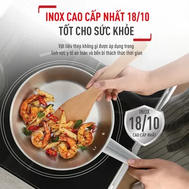 Chảo Inox Cao Cấp Professional Tefal B9210595 26cm 2