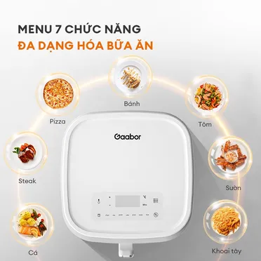 Nồi Chiên Không Dầu Gaabor GA-E45A 4