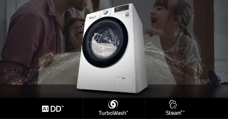 Công nghệ Turbowash là gì? Công nghệ giặt nhanh 39 phút của LG