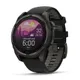 Garmin Fenix 8 Sapphire Solar 47mm Viền Titanium Dây Silicone