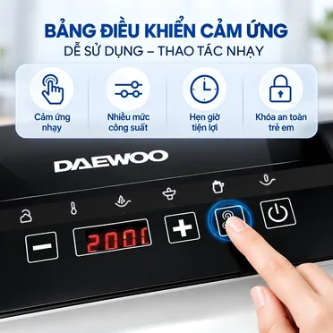 Bếp Từ Đơn Daewoo DWI-1505B 3