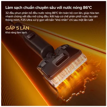 Máy Hút Bụi Cầm Tay Roborock F25 Ultra Đen 4