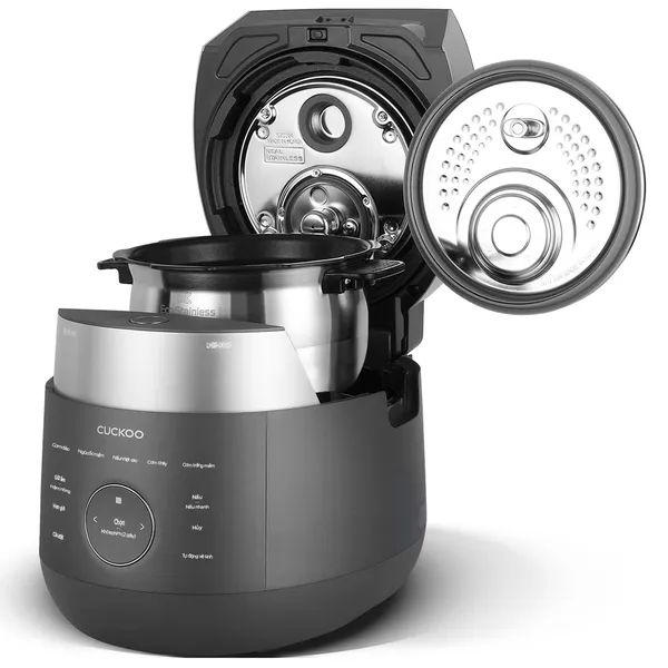 Nồi Cơm Điện Tử Áp Suất Cao Tần Cuckoo CRP-LHBR1000F/GRGRCRCKV 1.8 Lít - Hàn Quốc