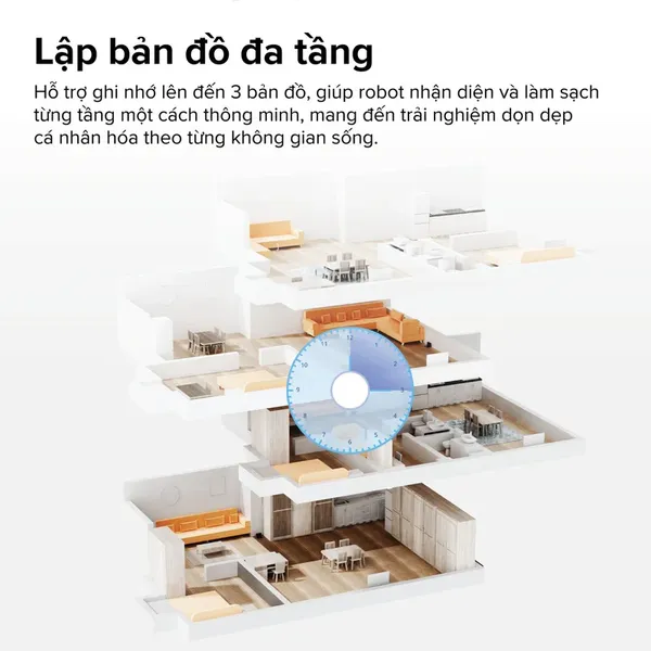 Robot Hút Bụi Lau Nhà Roborock Q10 VF Plus