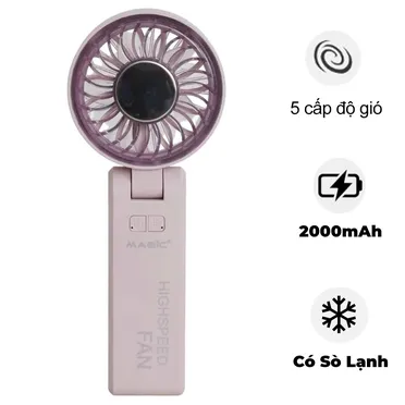 Quạt Cầm Tay Mini Sò Lạnh Magic A-014