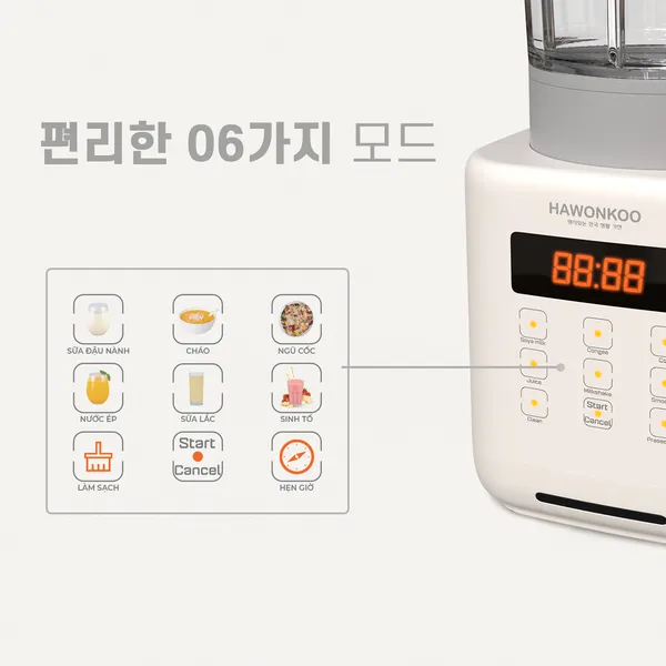 Máy Làm Sữa Hạt Hawonkoo SMH-175