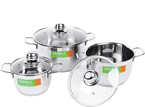 Bộ nồi Cavalli CVL-7879 18-20-24 cm