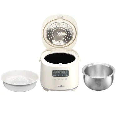 Nồi Cơm Điện Tử 3D Lòng Nồi Inox Paveden Retro PR-3D18BE 1.8 Lít 8