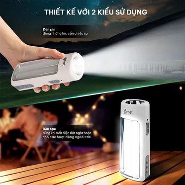 Đèn Pin Sạc Led Comet CRT456 7