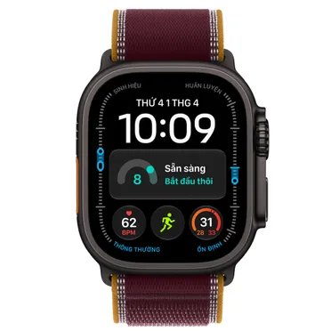 Apple Watch Ultra 4 GPS + Cellular 49mm Viền Titanium Dây Trail 0