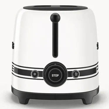 Máy Nướng Bánh Mì Smeg TSF01PCWEU Màu Trắng Porsche 2