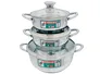 Bộ Nồi Bầu Inox 430 Đáy Từ TF03