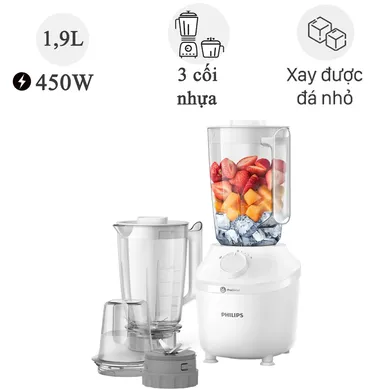 Máy xay sinh tố Philips HR2041/50 450W