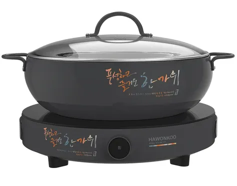 Bếp Điện Từ Đơn Hawonkoo CEH-101-I-GR (Tặng Kèm Nồi) 7