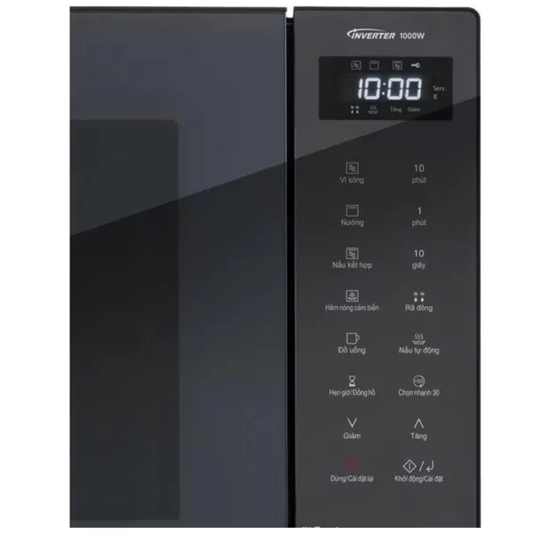 Lò Vi Sóng Inverter Kết Hợp Nướng Panasonic NN-GT65QBYUE 31 Lít