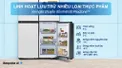 Tủ Lạnh Samsung Inverter 636 Lít Bespoke RF65DB990012SV Trắng Thạch Anh