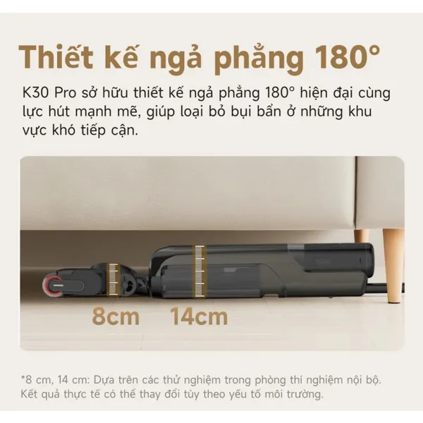 Máy Hút Bụi Lau Nhà Khô Và Ướt Mova K30 Pro