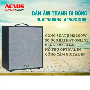 Dàn Âm Thanh Di Động ACNOS CS550 3