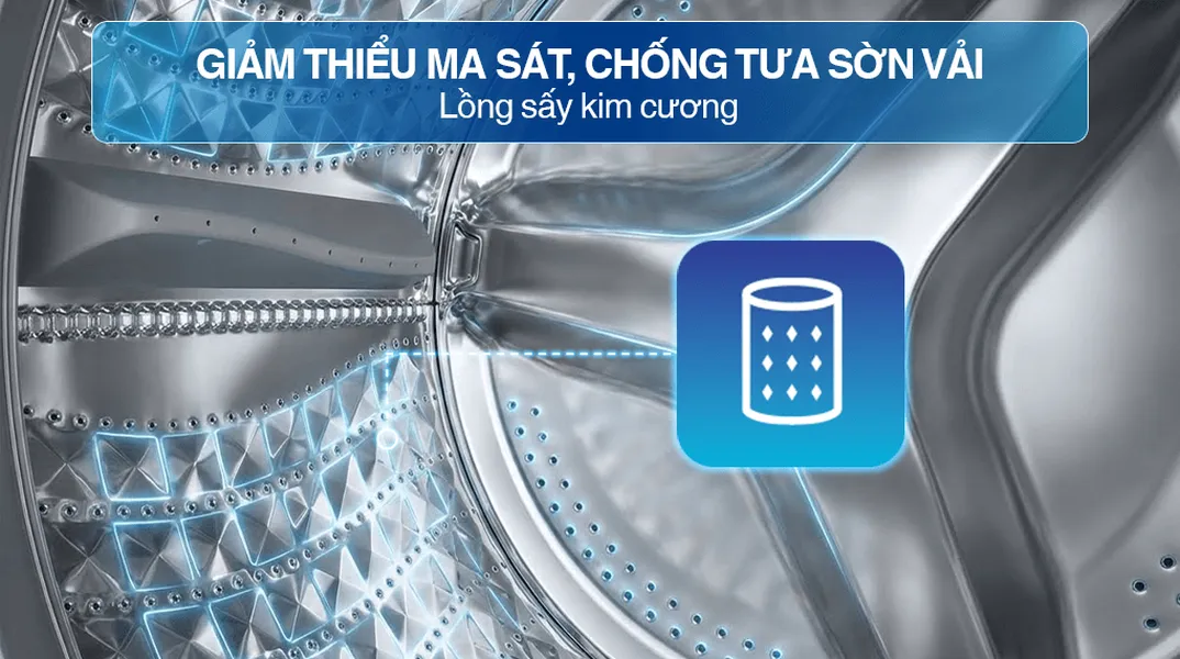 Máy Sấy Bơm Nhiệt Samsung 9 Kg DV90CGC2A0ABSV
