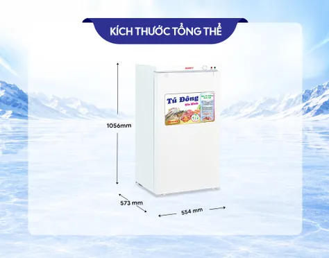 Tủ Đông Sanaky 118 Lít VH-160VD 1