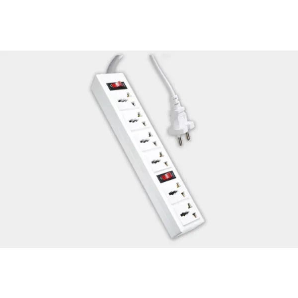 Ổ CẮM DQ-003A-04-2M (6 LỖ 3 CHẤU)