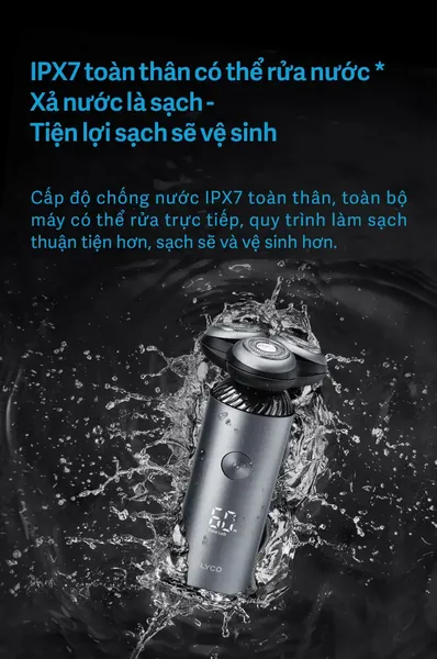 Máy Cạo Râu Điện Flyco FS965VN Màu Đen