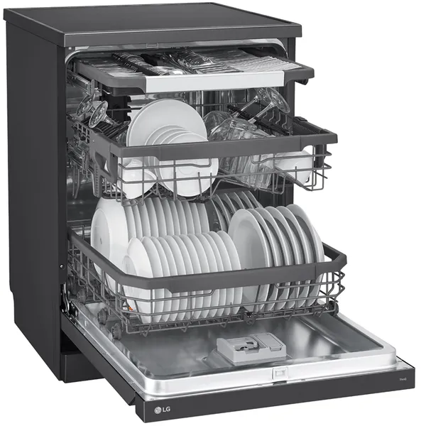 Máy Rửa Chén LG LDT14BLA4 - Nhập Khẩu Hàn Quốc - Tiệt Trùng Hơi Nước 100 Độ C