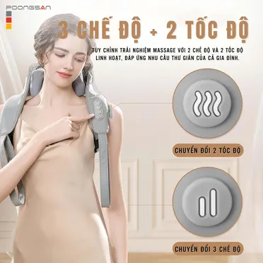 Gối Massage Poongsan N18 1