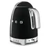 Ấm Đun Siêu Tốc Có Nhiệt Độ Smeg KLF04BLEU Màu Đen