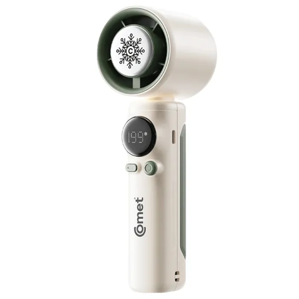 Quạt Sạc Cầm Tay Có Sò Lạnh Comet CRF1202 10W