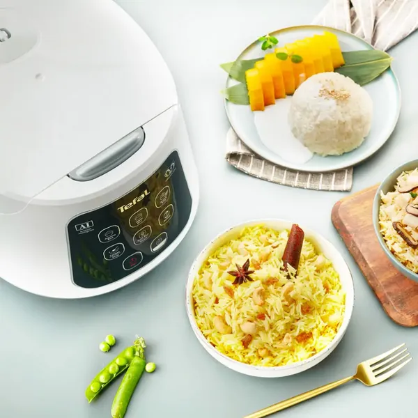 Nồi Cơm Điện Tử Tefal Easy Rice Compact RK730168 1 Lít