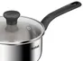 Quánh Inox Liền Khối Có Nắp Tefal Starter E3252395 - 18cm