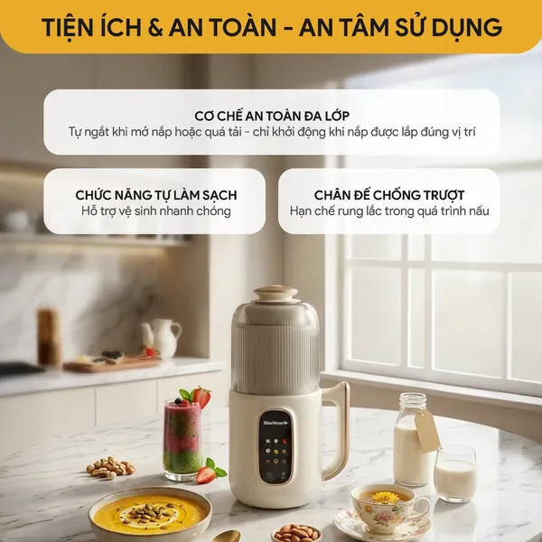 Máy Làm Sữa Hạt Đa Năng BlueStone SMB-7327