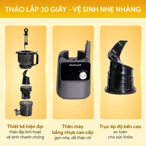Máy Ép Chậm BlueStone SJB-6555 300W