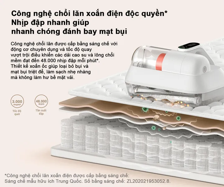Máy Hút Bụi Giường Nệm Xiaomi Dust Mite Vacuum Cleaner Pro EU (BHR8943EU)