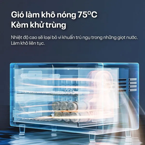 Tủ Sấy Tiệt Trùng Đa Năng Fujihome DD48