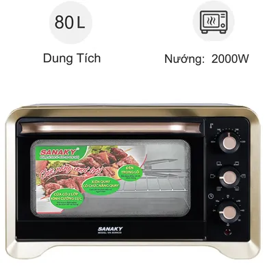 Lò nướng Sanaky VH809N2D 80 lít
