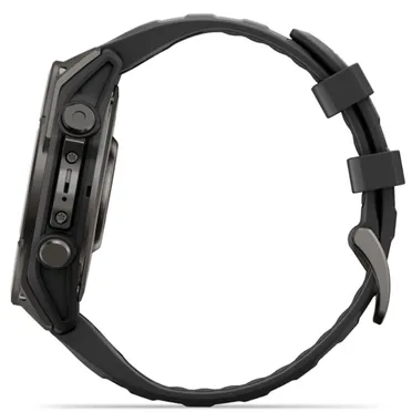 Đồng Hồ Thông Minh Garmin fenix 9 47mm Viền Titanium Carbon Dây Silicone 3
