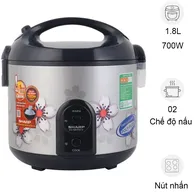 Nồi Cơm Điện Sharp KS-NR191STV "SS" 1.8 Lít
