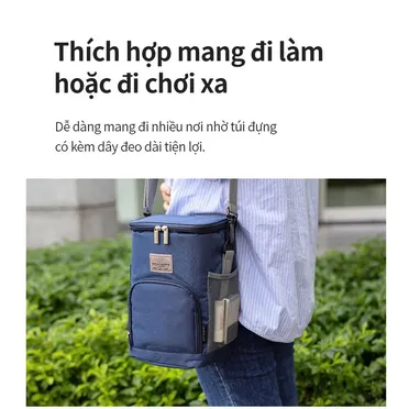 Bộ Hộp Cơm Giữ Nhiệt LocknLock Easy Carry LHC8039BLU 6