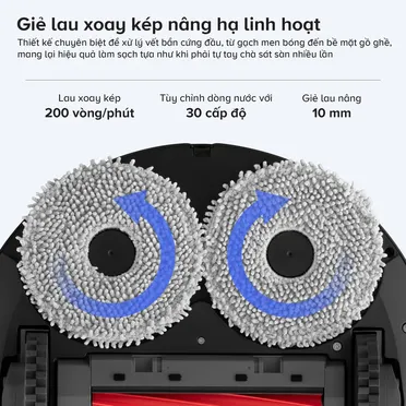 Robot Hút Bụi Roborock Qrevo S Pro Màu Trắng 11