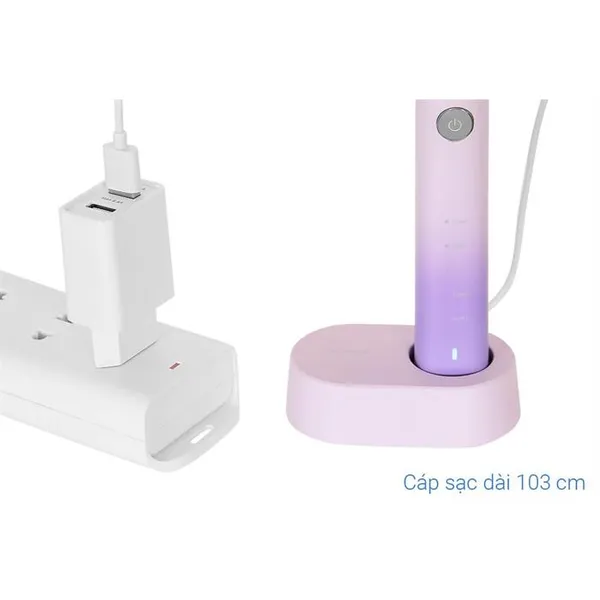 Bàn Chải Điện Flyco FT7105VN Màu Hồng