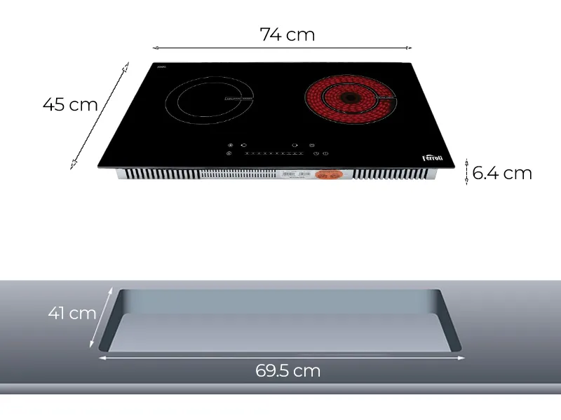 Bếp Điện Từ Ferroli CPN-4200IC