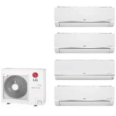 Bộ Máy Lạnh Multi LG Inverter 4 Dàn Lạnh 4 HP Z4UQ36GFA0+ AMNQ09GSJB0