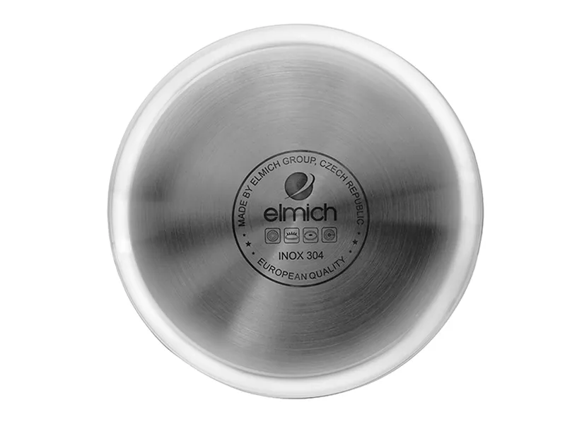 Bộ Nồi Chảo Inox Cao Cấp 3 Lớp Đáy Liền Elmich EDA-0866